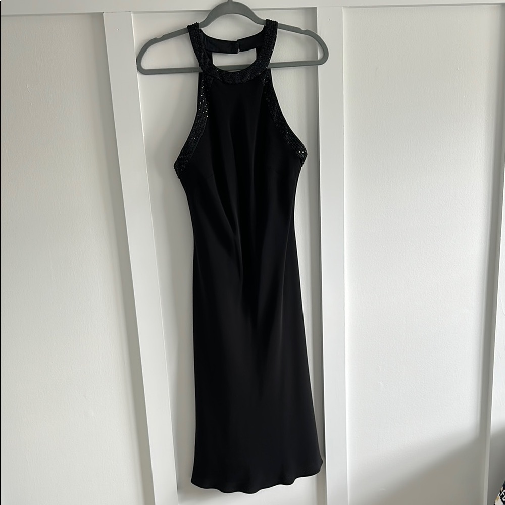 Jones New York Black Sheath Cocktail Dress